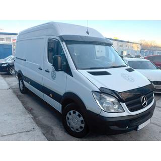 Solskærm til forrude V-3 (sort højglans, 5 mm) Mercedes Sprinter W906 2006–2018 foto 2