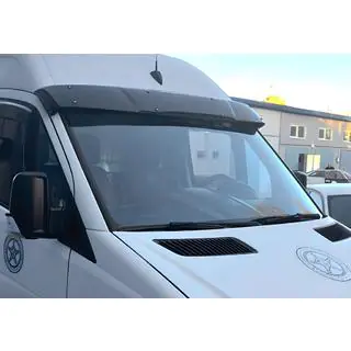 Solskærm til forrude V-3 (sort højglans, 5 mm) foto 1