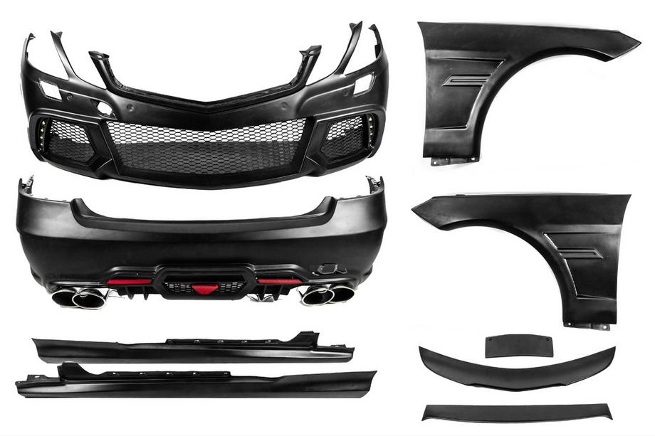 Mercedes E-сlass Coupé C207 2010–2017 Karrosserikit 2009-2012 (WALD, glasfiber) Image