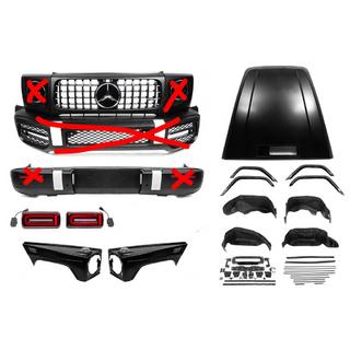 Facelift-kit til G63 AMG 2018 (ikke komplet sæt) foto 1