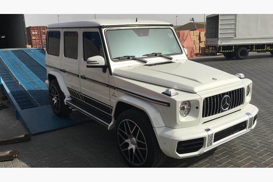 Mercedes G-Klasse W463 1990–2018 Frontkofanger i AMG-stil 2023 (skal) Image