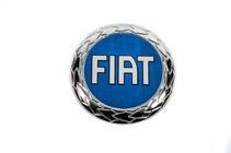 Fiat Old emblem (blå, selvklæbende) foto 1