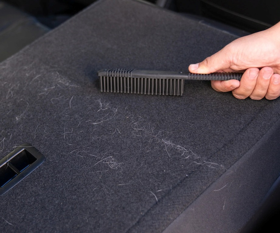 Tips til at fjerne dyrehår i bilen