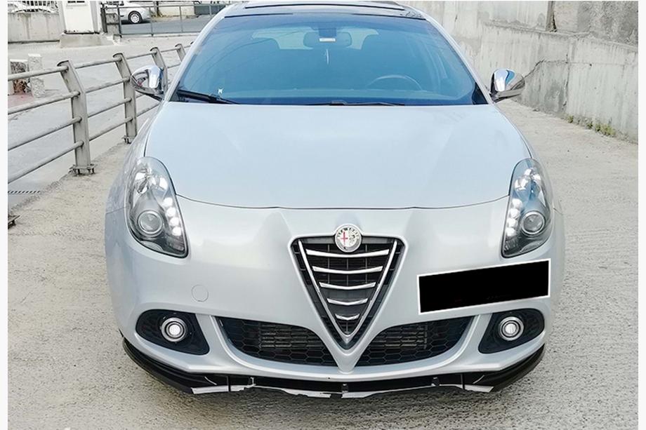Alfa Romeo Giulietta 2010–2020 DPT frontlæbe til kofanger (ABS, sort højglans, 3 stk.) Image