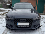 Audi A5 2007–2015 Front lipspoiler DPT (til S-Line, 2011-2015, sort højglans) foto 3