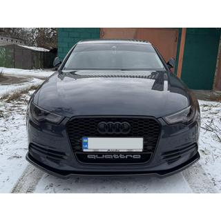 Front lipspoiler DPT V-2 (til S-Line, 2011-2015) (blank sort)