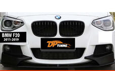 BMW 1-serie F20/F21 2011–2019 Front lip splitter DPT V-1 (til M Performance, blank sort, 2 stk.) foto 3