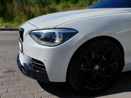 BMW 1-serie F20/F21 2011–2019 Front lip splitter DPT V-1 (til M Performance, blank sort, 2 stk.) foto 13