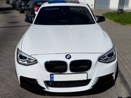BMW 1-serie F20/F21 2011–2019 Front lip splitter DPT V-1 (til M Performance, blank sort, 2 stk.) foto 1