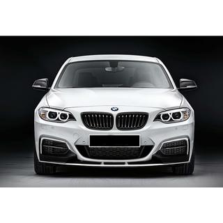 Front lipspoiler DPT V-2 (til M Performance, blank sort) BMW 2-serie F22/F23 2014–2021 foto 2