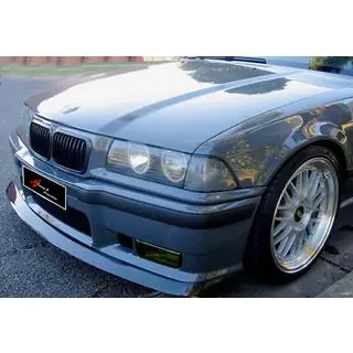 DPT front lip splitter (til M3, blank sort) foto 1