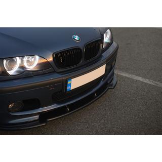 DPT V-1 frontlip (til M Sport, sort højglans) BMW 3-serie E46 1998–2006 foto 4