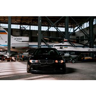 Front lipspoiler DPT V-2 (til M Sport, blank sort) foto 4