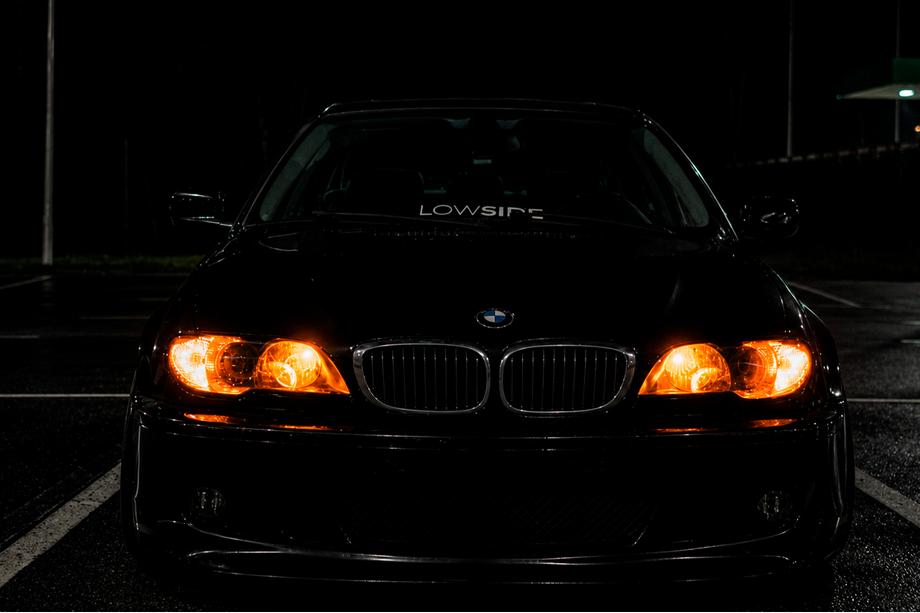 BMW 3-serie E46 1998–2006 Front lipspoiler DPT V-2 (til M Sport, blank sort) Foto 10