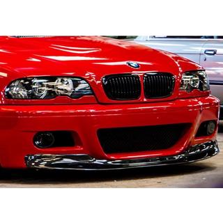 DPT front lip splitter (til M3, blank sort) foto 3