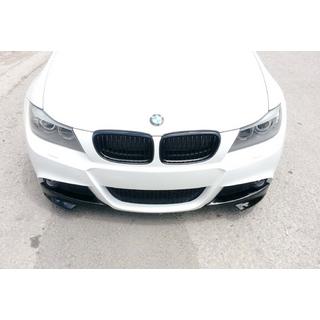 Front splitter-flaps DPT (til E90 M-Sport 2008-2011, blank sort, 2 stk) foto 3