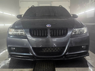 BMW 3-serie E90/E91 2005–2011 Forreste frontlæbe DPT (til E90 M-Sport 2005-2008, blank sort) foto 6