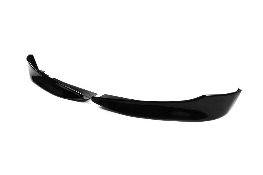 BMW 3-serie E90/E91 2005–2011 Forreste flap-læbe DPT (til E90 Base 2005-2008, blank sort, 2 stk.) Foto 3