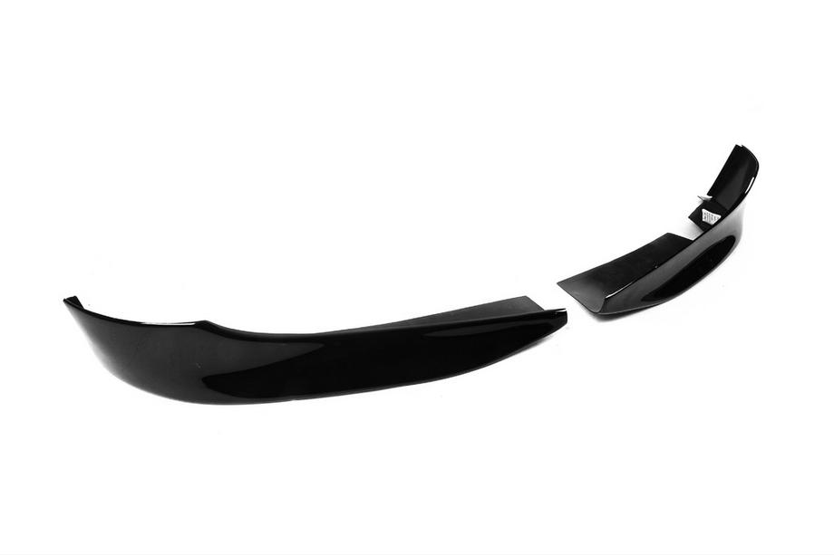 BMW 3-serie E90/E91 2005–2011 Forreste flap-læbe DPT (til E90 Base 2005-2008, blank sort, 2 stk.) Foto 4