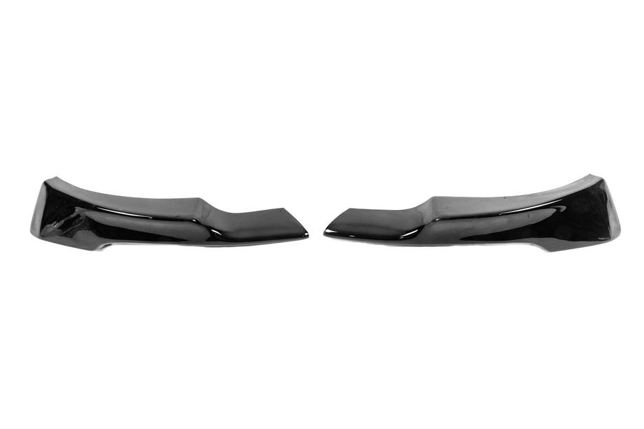 BMW 3-serie E92/E93 2006–2013 DPT front læbesplitter (til M-Sport 2006-2010, blank sort) Foto 7