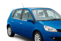 Renault Scenic 1998–2003 Udvendige vindueslister (4 stk., rustfrit stål) foto 1