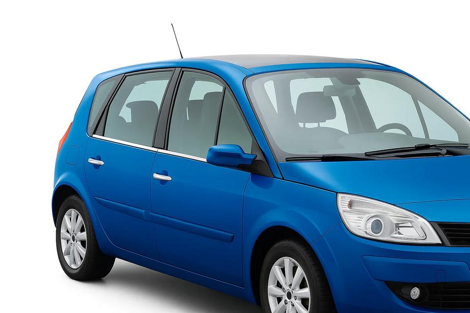 Renault Scenic 1998–2003 Udvendige vindueslister (4 stk., rustfrit stål) Image
