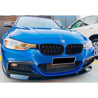 DPT front lip-splitter (til M Performance, sort højglans) BMW 3-serie F30/F31 2012–2019 foto 2