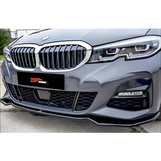 Front læbesplitter DPT V-2 (blank sort) BMW 3-serie G20/G21 2018– foto 1