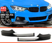 BMW 4-serie F32/F33/F36 2012–2020 Frontlæbe DPT V-4 (til M Technic, sort højglans) foto 1