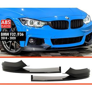 Frontlæbe DPT V-4 (til M Technic, sort højglans) BMW 4-serie F32/F33/F36 2012–2020