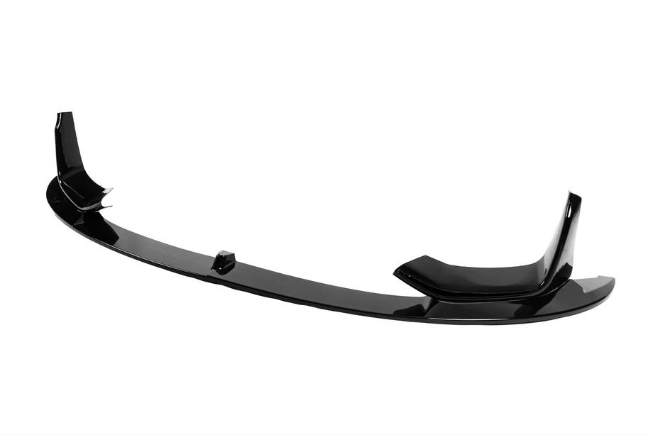 BMW 4-serie F32/F33/F36 2012–2020 Front læbespoiler DPT V-5 (til M4, blank sort) Foto 2