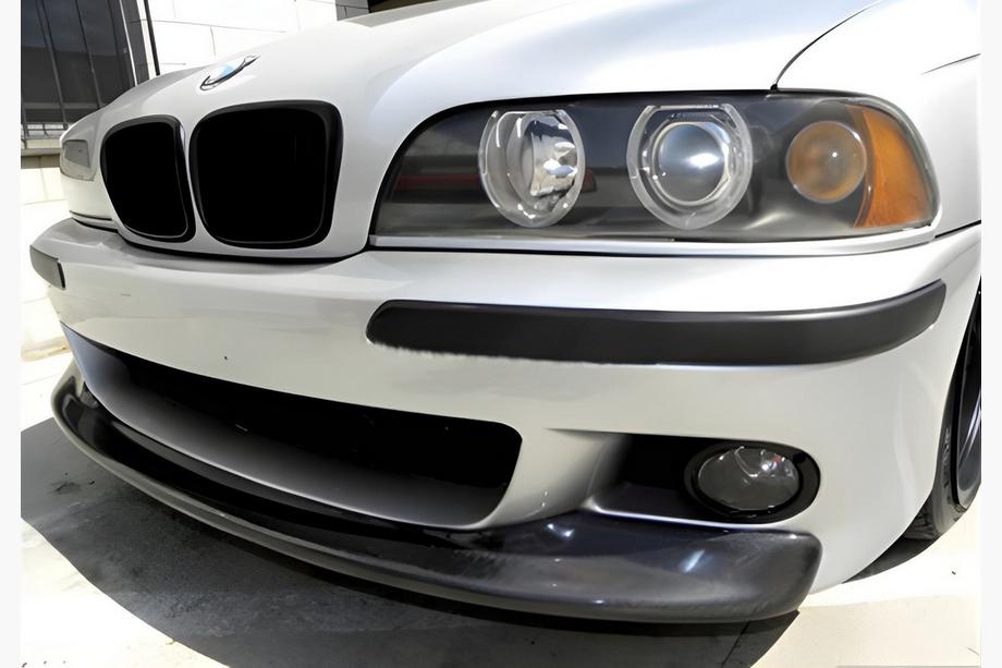 BMW 5-serie E39 1996–2003 Forreste læbespoiler CSL Style DPT (Til M5, sort højglans) Image