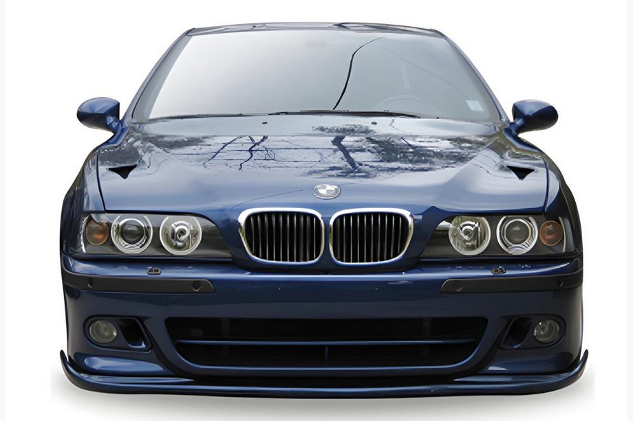 BMW 5-serie E39 1996–2003 Frontlip-splitter DPT (til Hamann, sort højglans) Image