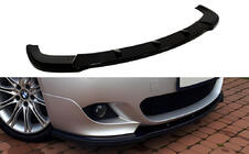 BMW 5-serie E60/E61 2003–2010 Front lip spoiler DPT (til M Technic Max Hamann blank sort) foto 1