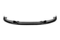 BMW 5-serie E60/E61 2003–2010 DPT front lip-spoiler (med finner, til M5 Hamann, blank sort) foto 3
