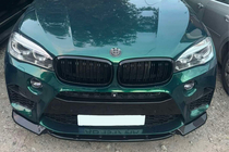 BMW X5 F15 2013–2018 Forreste lipspoiler-læbe DPT V-2 (til X5M F85, blank sort) foto 4