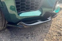 BMW X5 F15 2013–2018 Forreste lipspoiler-læbe DPT V-2 (til X5M F85, blank sort) foto 14