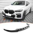 BMW X6 G06 2019–2027 DPT V-1 front læbespoiler (til M, blank sort) foto 2