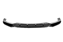 BMW X6 G06 2019–2027 DPT V-1 front læbespoiler (til M, blank sort) foto 3