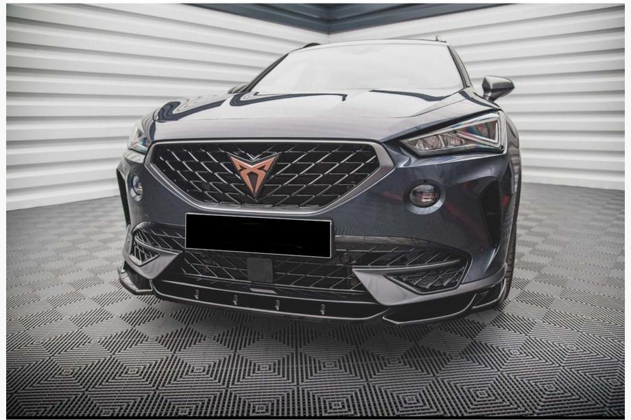 Cupra Formentor 2020– DPT front kofangerlæbe (højglans sort) Image