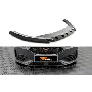 DPT front læbespoiler (til Cupra, sort højglans)