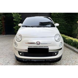 DPT front kofangerlæbe (højglans sort) Fiat 500/500L 2013–2022