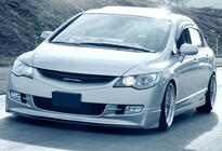 Honda Civic Sedan VIII 2006–2011 Front læbespoiler DPT (2006-2009, klar til lakering) foto 2