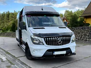 Mercedes Sprinter W906 2006–2018 DPT front kofangerlæbe (højglans sort) foto 3