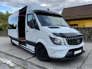 Mercedes Sprinter W906 2006–2018 DPT front kofangerlæbe (højglans sort) foto 4