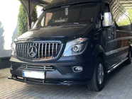 Mercedes Sprinter W906 2006–2018 DPT front kofangerlæbe (højglans sort) foto 5