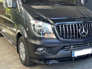 Mercedes Sprinter W906 2006–2018 DPT front kofangerlæbe (højglans sort) foto 11