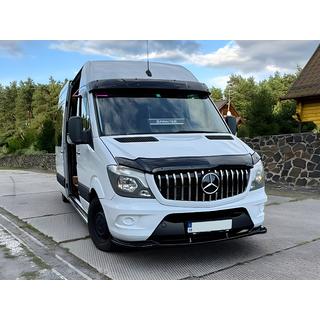 DPT front kofangerlæbe (højglans sort) Mercedes Sprinter W906 2006–2018 foto 3