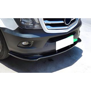 DPT front kofangerlæbe (højglans sort) Mercedes Sprinter W906 2006–2018 foto 1