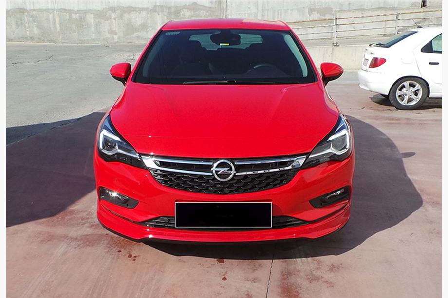 Opel Astra K 2016–2021 Front læbespoiler til kofanger DPT (klar til lakering) Foto 2